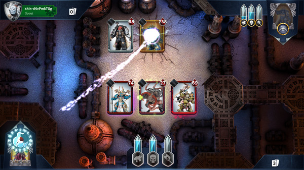 Warhammer Combat Cards gameplay screenshot