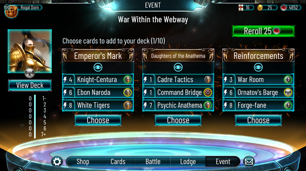 Warhammer The Horus Heresy: Legions gameplay screenshot