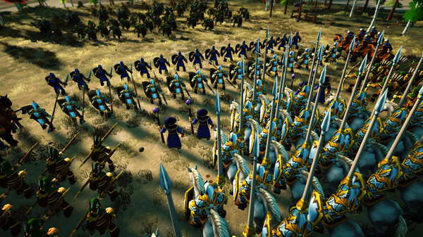 Warlords Battle Simulator gameplay screenshot