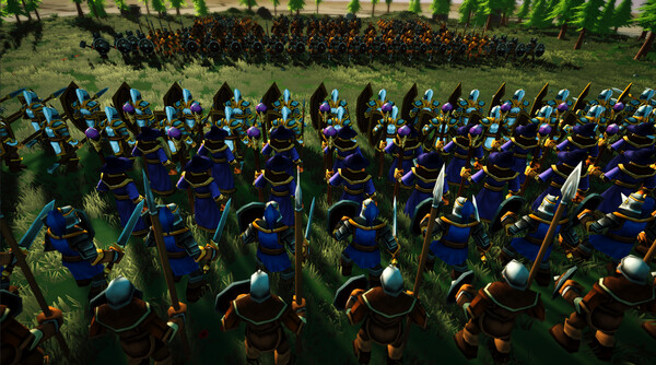 Warlords Battle Simulator gameplay screenshot