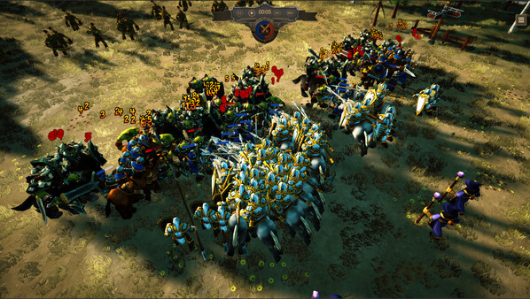 Warlords Battle Simulator gameplay screenshot