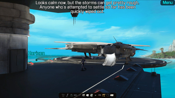 Warp Frontier gameplay screenshot