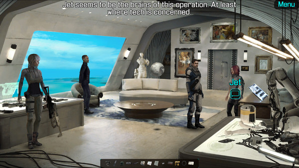 Warp Frontier gameplay screenshot