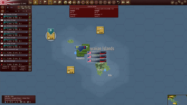 Warplan Pacific gameplay screenshot