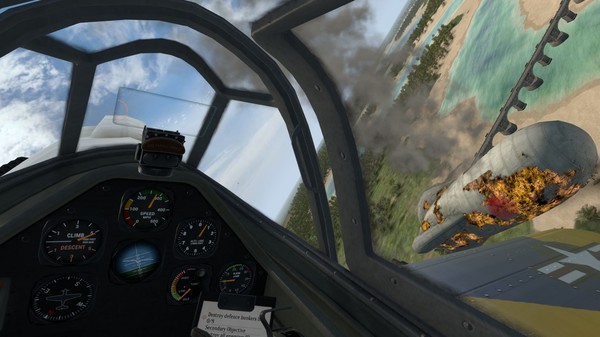 Warplanes: Battles over Pacific gameplay screenshot