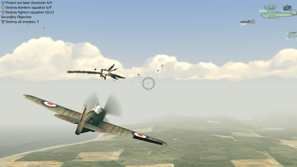 Warplanes: WW2 Dogfight gameplay screenshot