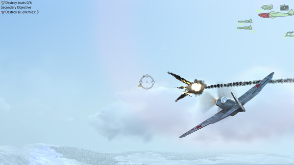 Warplanes: WW2 Dogfight gameplay screenshot