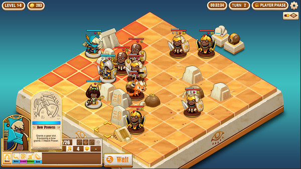 Warriors of the Nile gameplay screenshot
