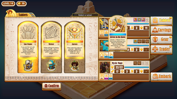 Warriors of the Nile gameplay screenshot