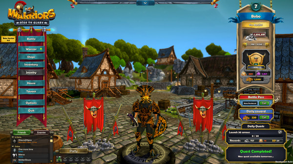 Warriors: Rise to Glory gameplay screenshot