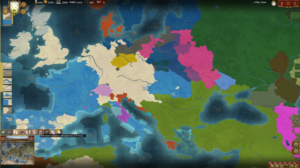 Wars of Succession gameplay screenshot