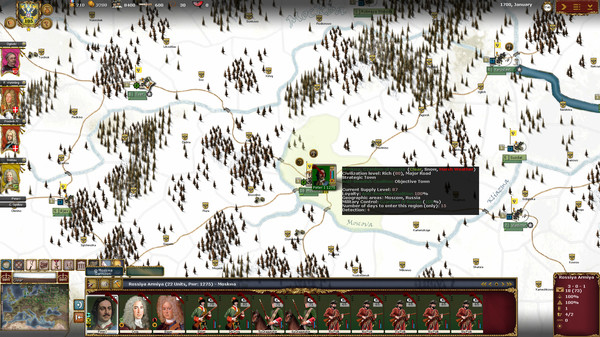 Wars of Succession gameplay screenshot
