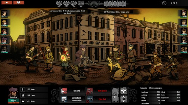 WARSAW RISING: City of Heroes gameplay screenshot