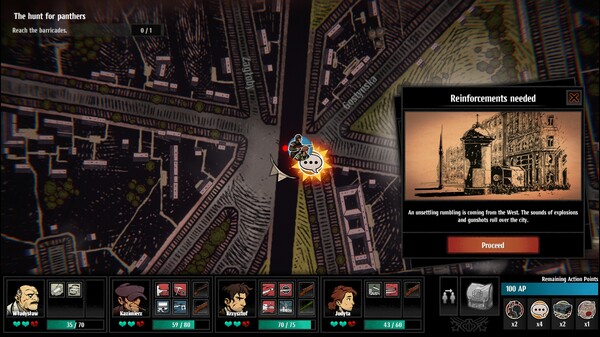 WARSAW RISING: City of Heroes gameplay screenshot