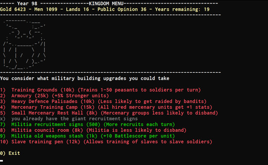 Warsim: The Realm of Aslona gameplay screenshot