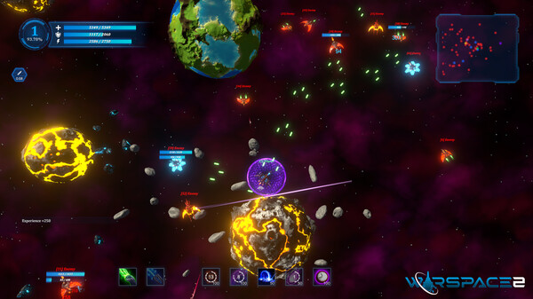 Warspace 2 gameplay screenshot