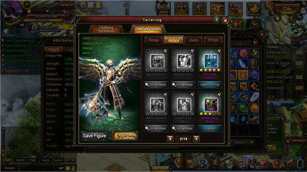 Wartune Reborn gameplay screenshot
