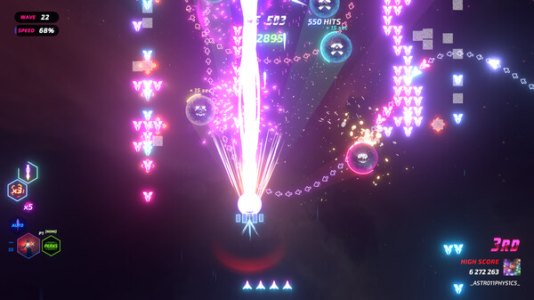 WAVECADE gameplay screenshot