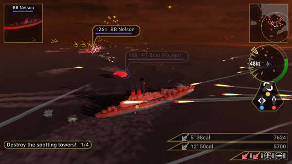 Waves of Steel gameplay screenshot