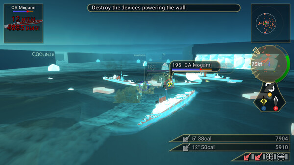 Waves of Steel gameplay screenshot