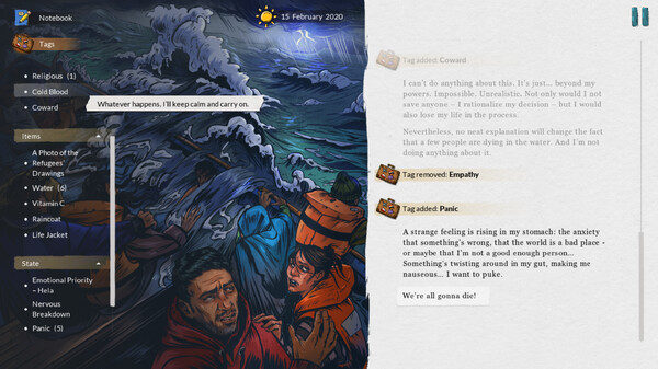 We. The Refugees: Ticket to Europe gameplay screenshot