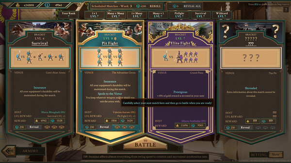 We Who Are About To Die gameplay screenshot