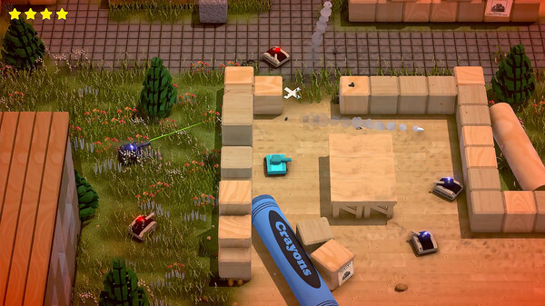 Wee Tanks! gameplay screenshot