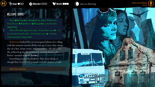Werewolf: The Apocalypse — Heart of the Forest gameplay screenshot