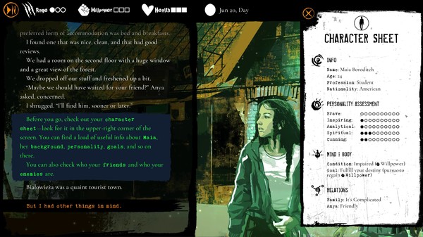 Werewolf: The Apocalypse — Heart of the Forest gameplay screenshot