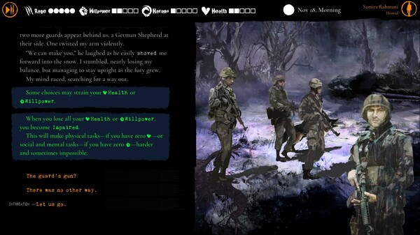 Werewolf: The Apocalypse — Purgatory gameplay screenshot