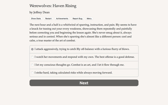 Werewolves: Haven Rising gameplay screenshot