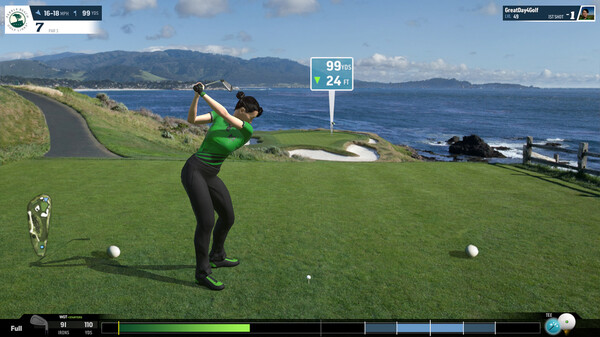 WGT Golf gameplay screenshot