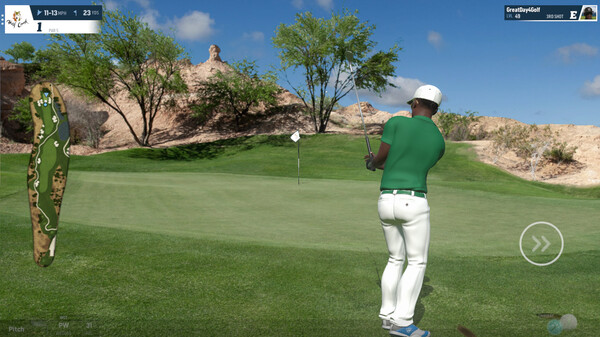 WGT Golf gameplay screenshot