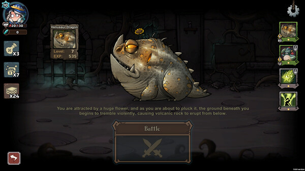 WhatRogue：Exile Land gameplay screenshot