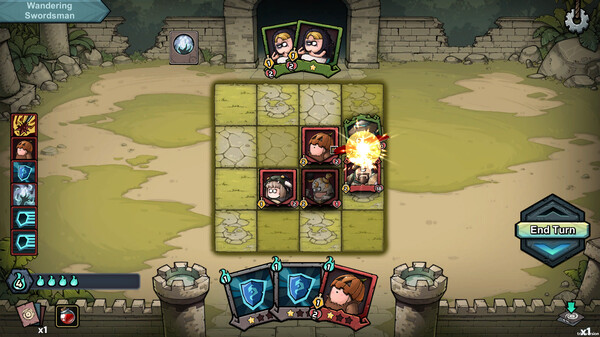 WhatRogue：Exile Land gameplay screenshot