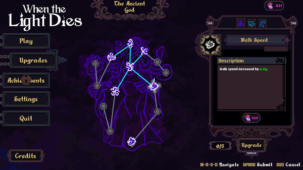 When the Light Dies gameplay screenshot