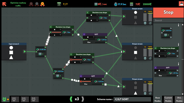 while True: learn() gameplay screenshot