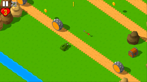 Who Let the Frog Out gameplay screenshot