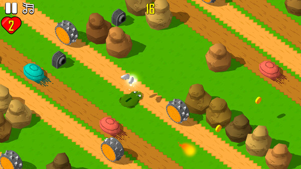 Who Let the Frog Out gameplay screenshot