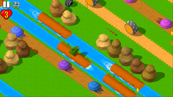 Who Let the Frog Out gameplay screenshot