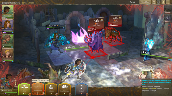 Wildermyth gameplay screenshot