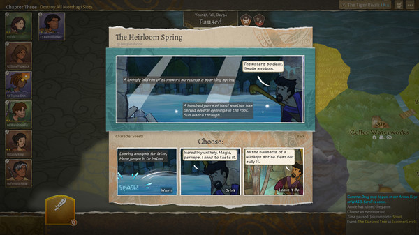 Wildermyth gameplay screenshot