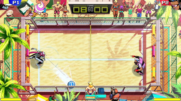 Windjammers 2 gameplay screenshot