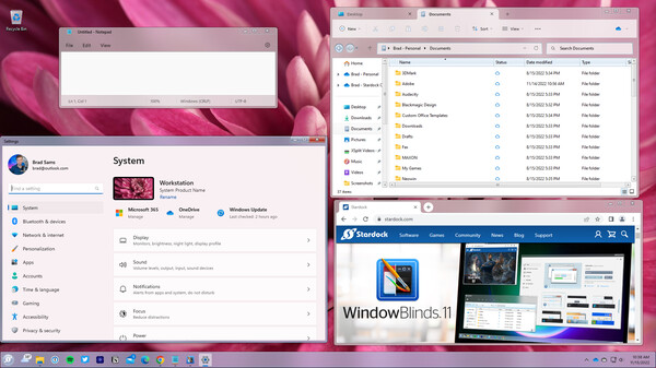 WindowBlinds 11 gameplay screenshot