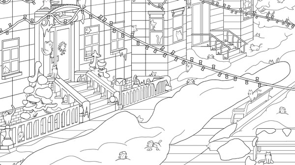 Winter Cats gameplay screenshot