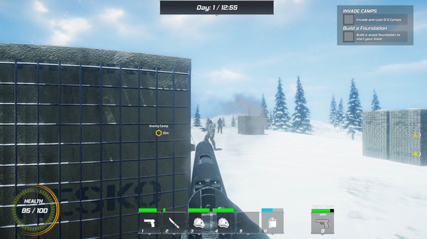 Winter Warfare: Survival gameplay screenshot