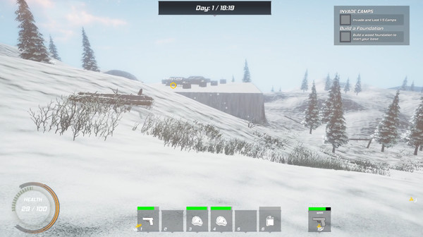 Winter Warfare: Survival gameplay screenshot