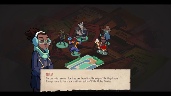 Wintermoor Tactics Club gameplay screenshot