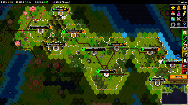 Wizard Warfare gameplay screenshot