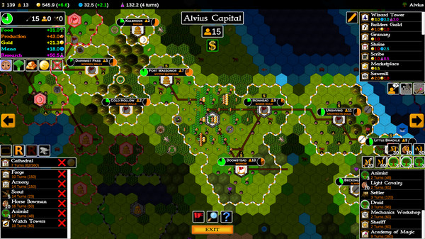 Wizard Warfare gameplay screenshot